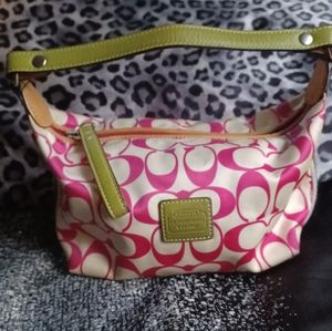 Euc authentic mini coach purse